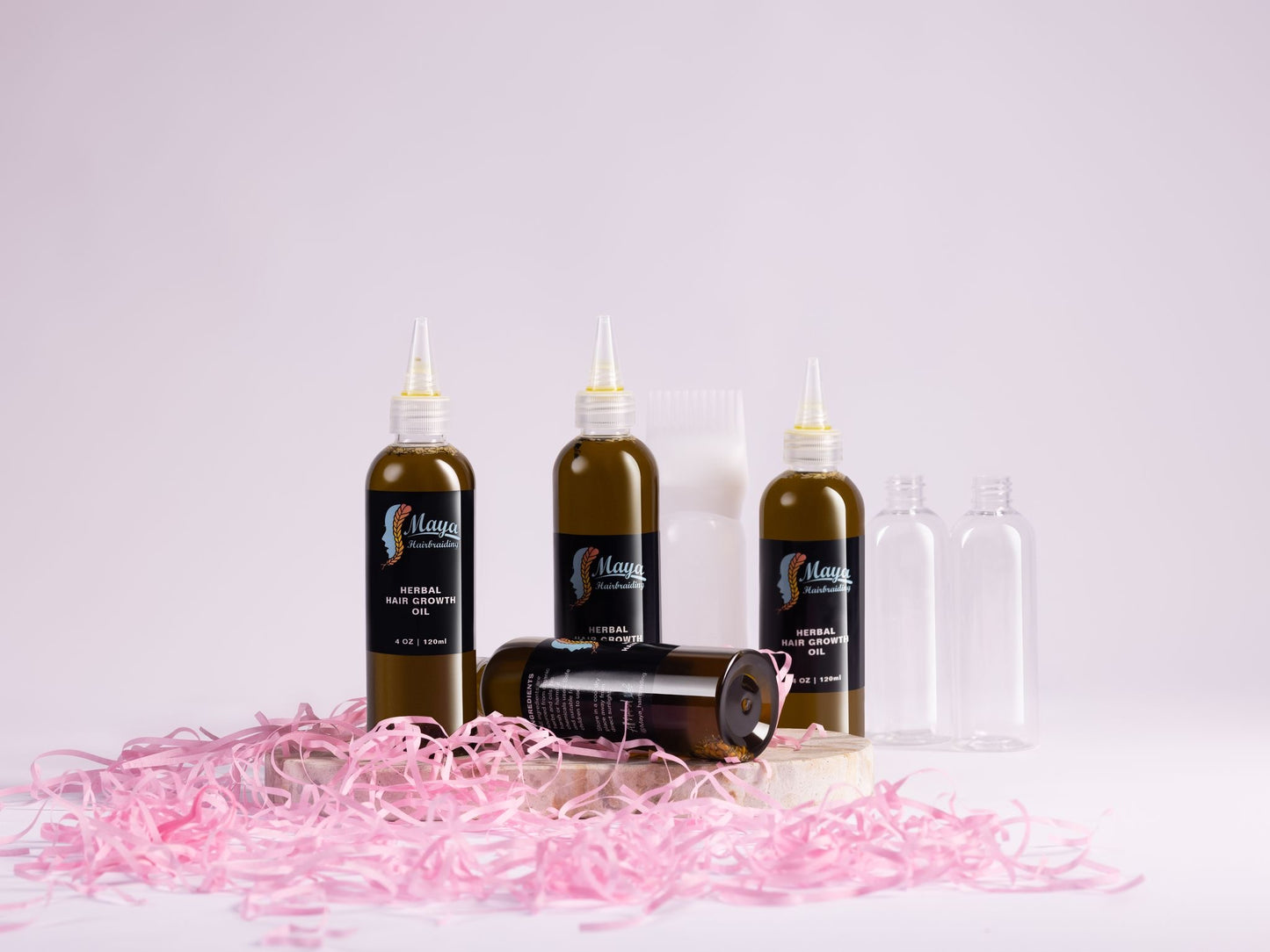 Grab 3 for a special offer! (INCLUDES: Herbal Hair Growth Oil(120ml), Rosemary Oil(120ml) & Our Hair Butter(200ml).