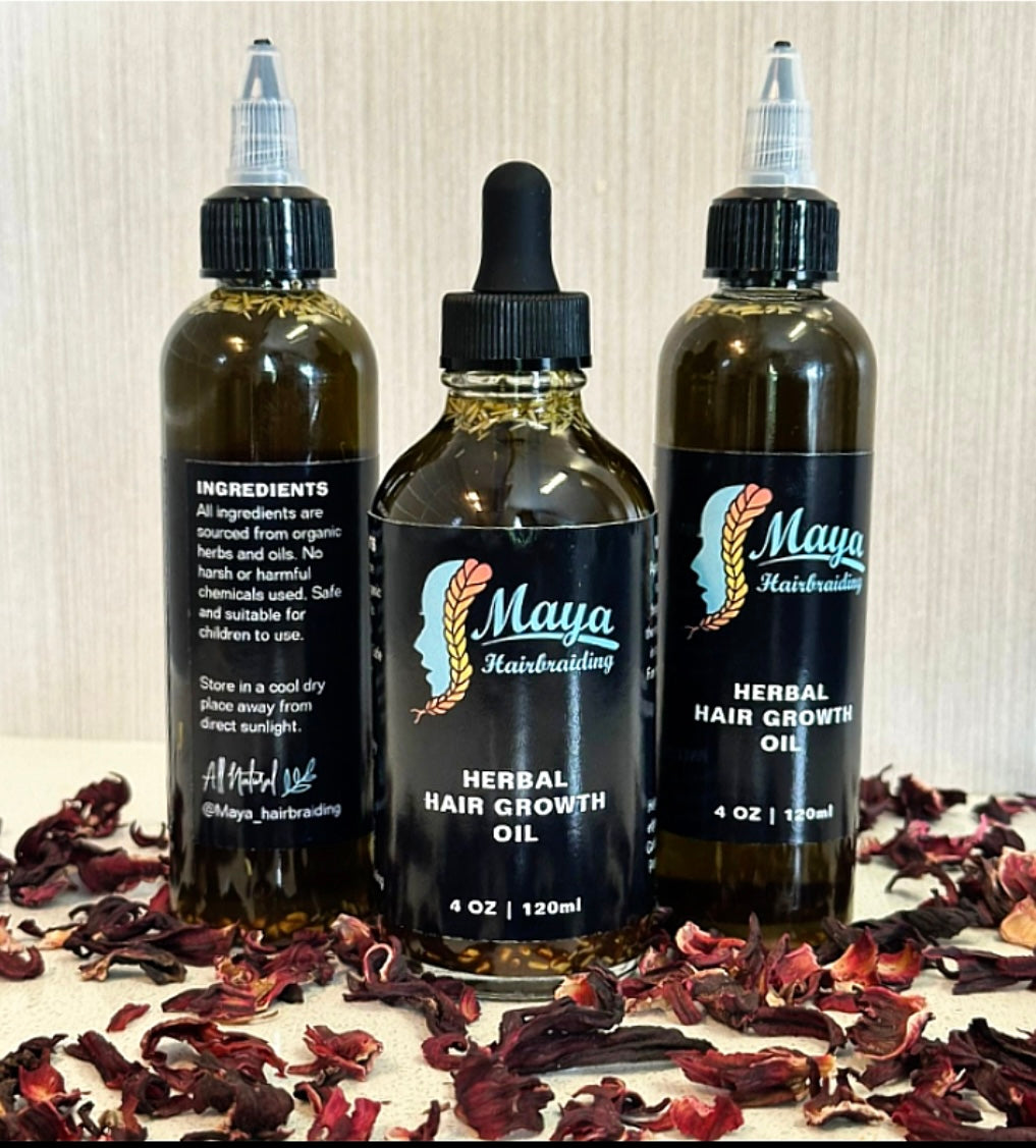 Grab 3 for a special offer! (INCLUDES: Herbal Hair Growth Oil(120ml), Rosemary Oil(120ml) & Our Hair Butter(200ml).