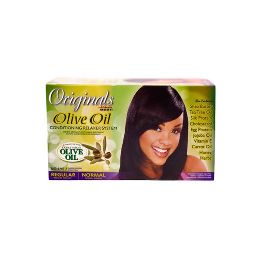 African Best Original Olive Oil (conditioning relaxer system).